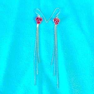 🌹Red Rose Earrings 🌹